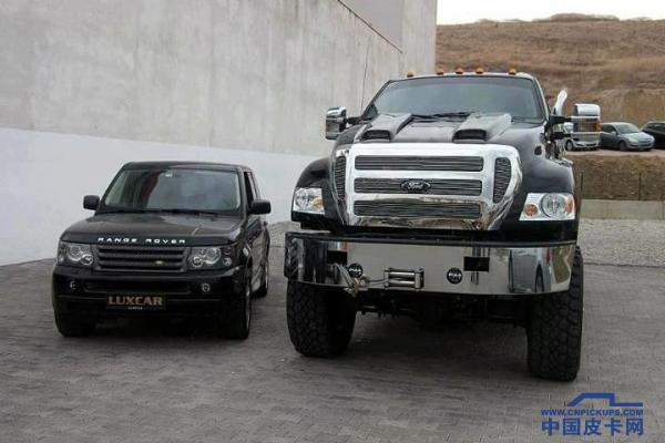 中美皮卡,奔驰g636x6可以上路吗