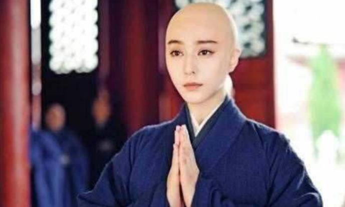 女星范冰冰素颜,女星光头照曝光