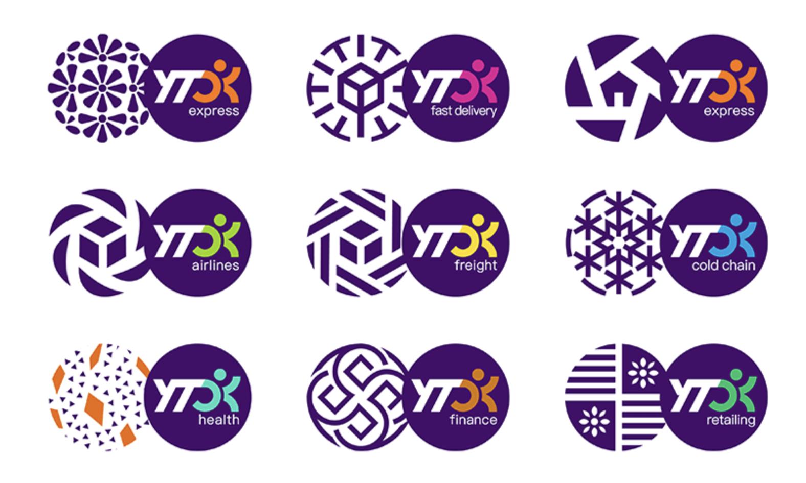 圆通速递logo设计历史,圆通快递标志设计理念