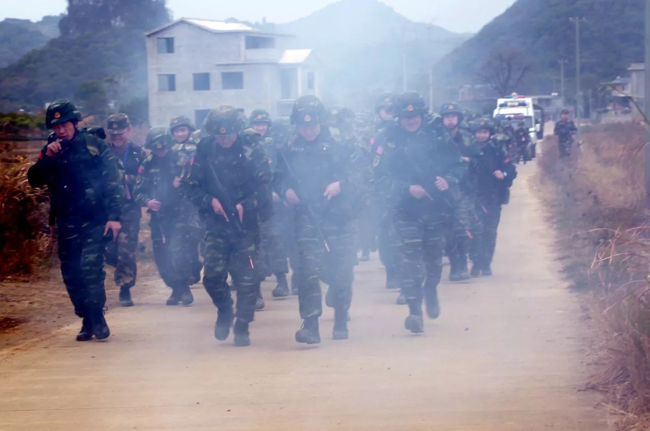 广西警训,广西武警