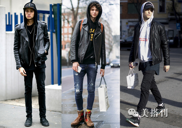 如何把板正的皮衣穿出潮范,皮衣搭配穿出你的风范