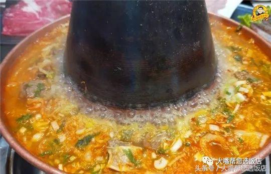 大连吃的美食推荐铜火锅,大连最好吃酸菜铜火锅