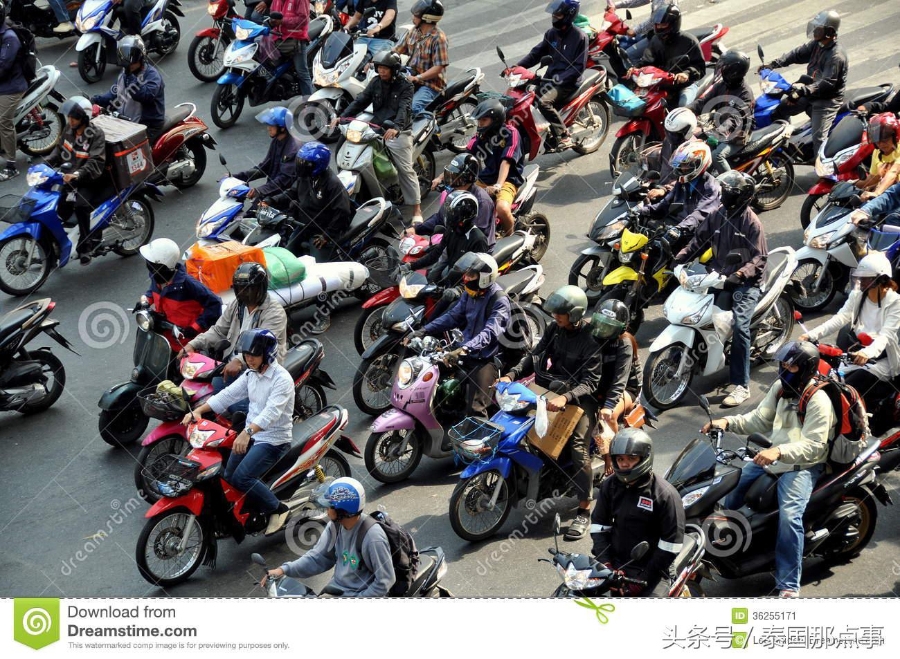泰国那点事泰国有这么多摩托车是好事还是坏事?