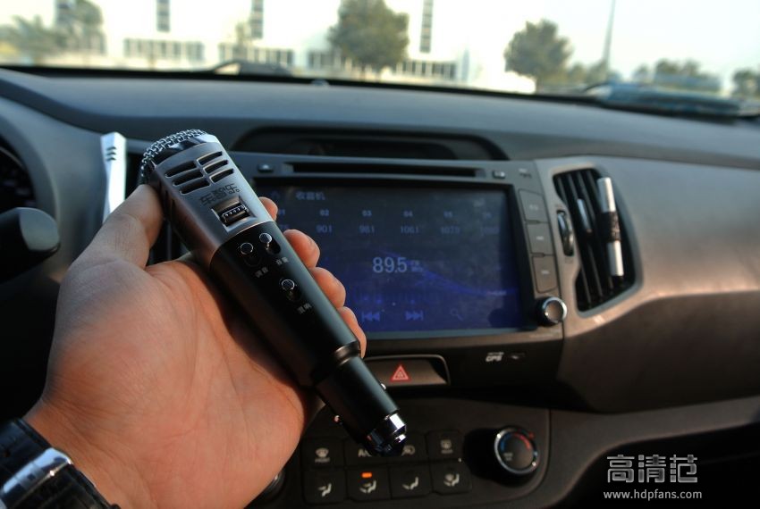 汽车麦克风车智乐k歌专用测评,车智乐随车唱车载