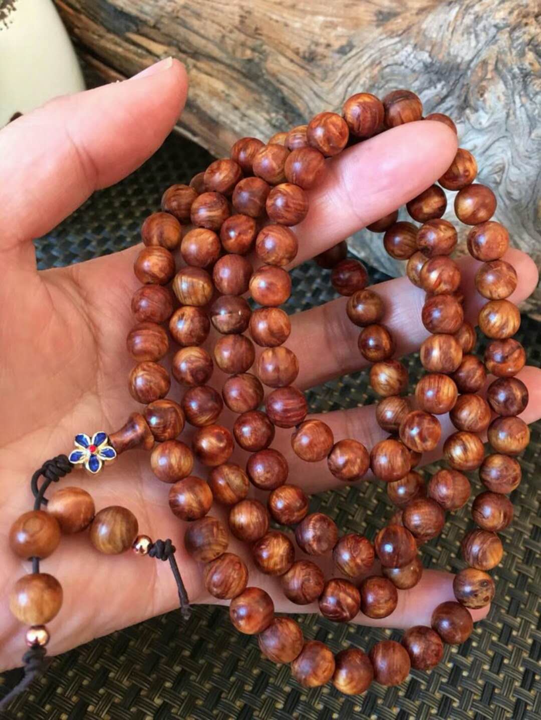 太行崖柏雷击木手串怎么盘玩,崖柏手串怎样快速盘出包浆