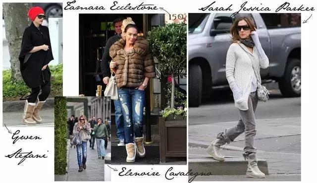 周冬雨雪地靴怎么搭配裤子,谁说雪地靴不好搭配