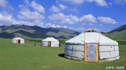 蒙古族的风俗习惯简笔画图片,蒙古族的风俗习惯画