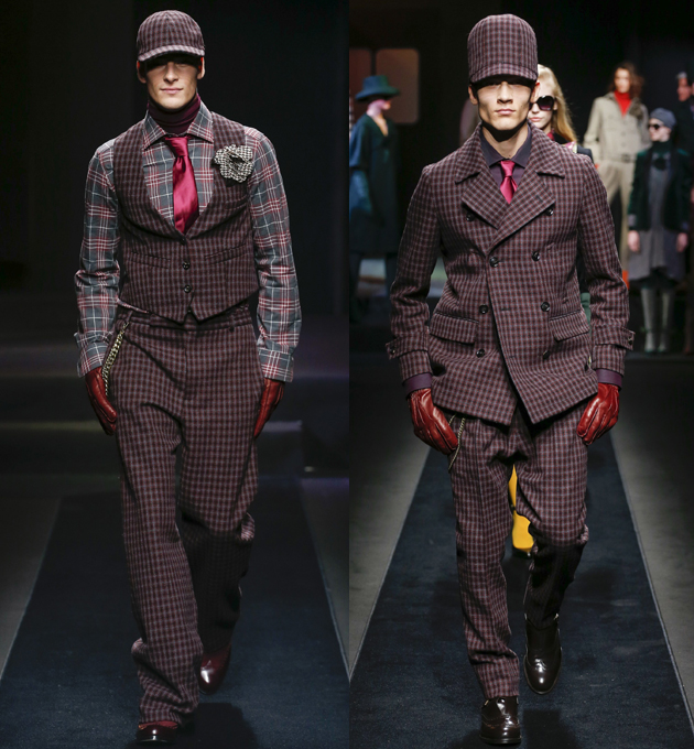 米兰男装复古风格,锁定男装