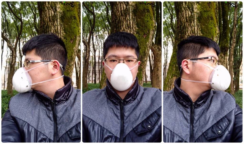 高端电动防霾口罩,智能防霾口罩