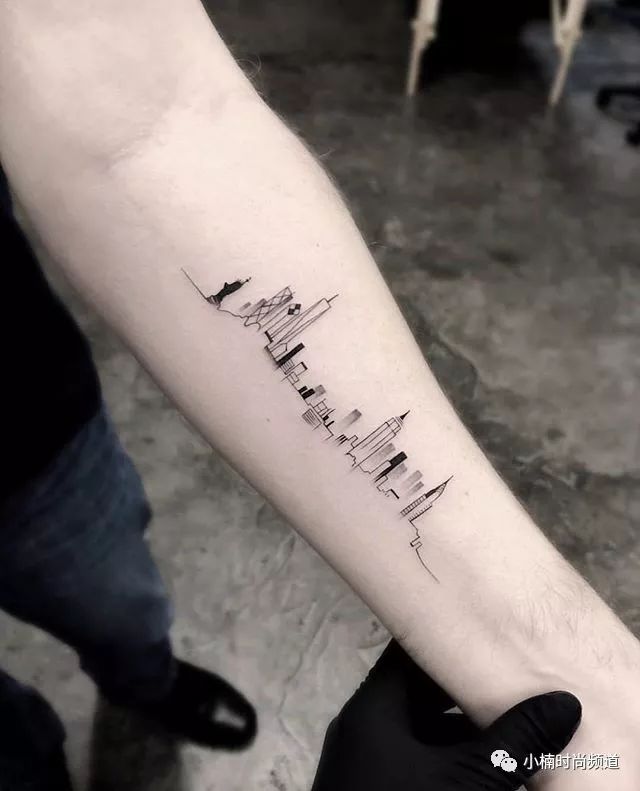 一看就爱上的配色,小众刺青图案