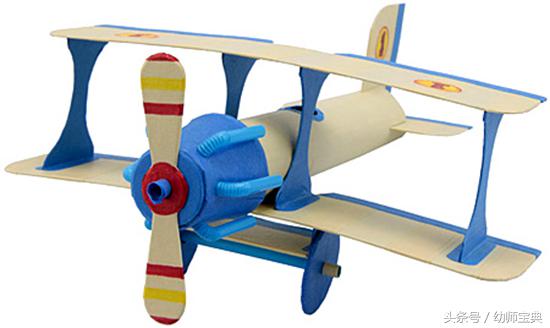 小飞机手工飞机,最简单的和最普通的手工飞机