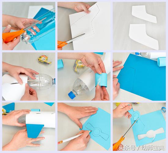 小飞机手工飞机,最简单的和最普通的手工飞机