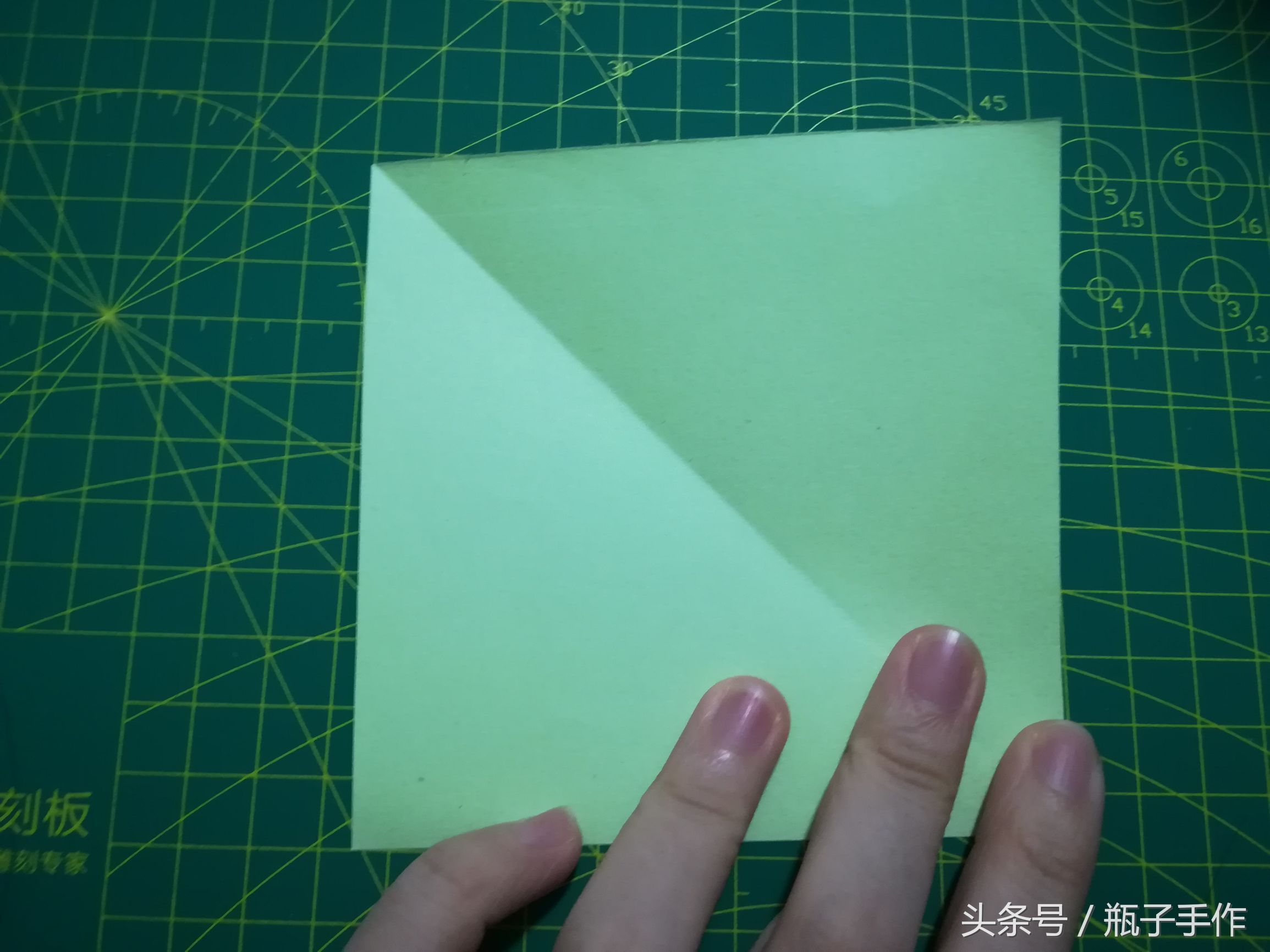 手工diy折纸ins蝴蝶结,手工折纸蝴蝶结详细慢教程