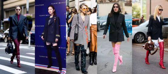 杨幂的同款细高跟过膝长靴图片,迪丽热巴杨幂过膝长靴