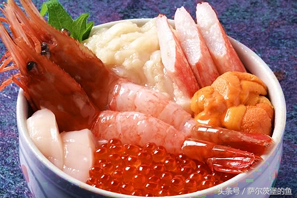 日式虾海鲜丼,日本海鲜丼在哪里