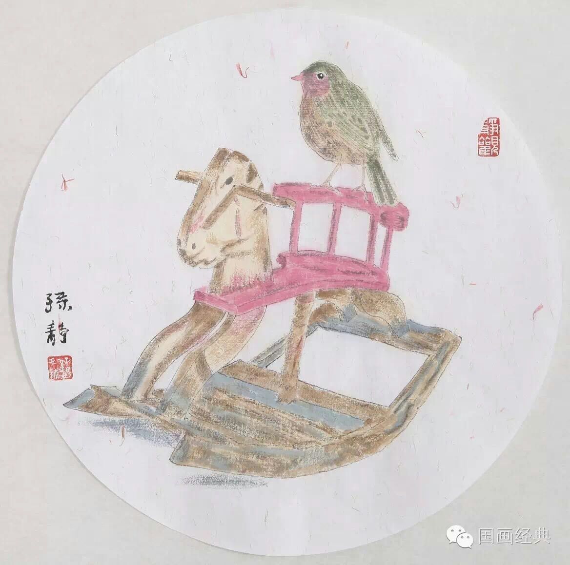 且看花鸟画家孙静的彼岸——浮生——若梦