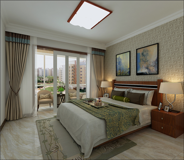 石家庄盛邦大都会两室装修图,石家庄盛邦大都会商业地产项目