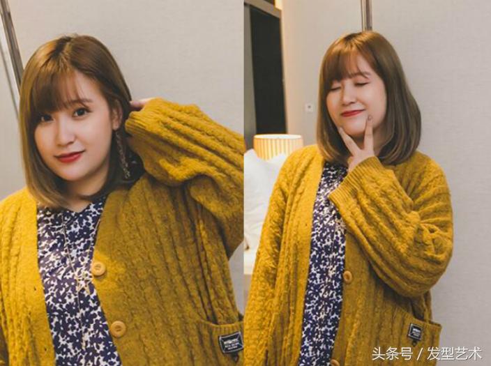 脸大头小男士适合发型,脸大头尖额头窄适合发型女