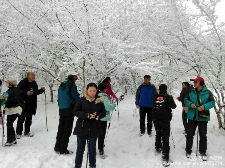 长白山雾凇天池,天池雪霁