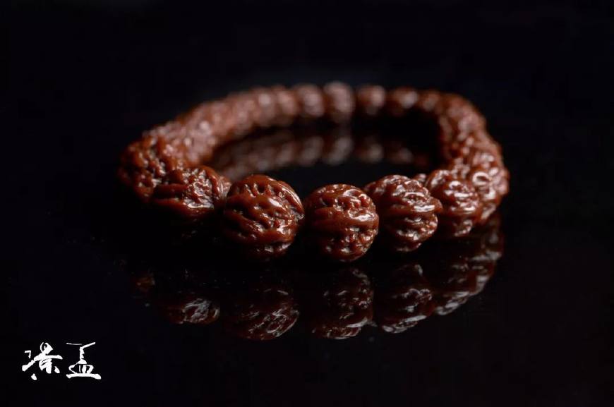 最好看的核桃串,最美小核桃手串