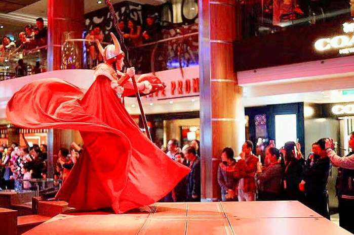 莲二爷美轮环邮——11姑娘的皇家海洋量子号公海飘荡日志