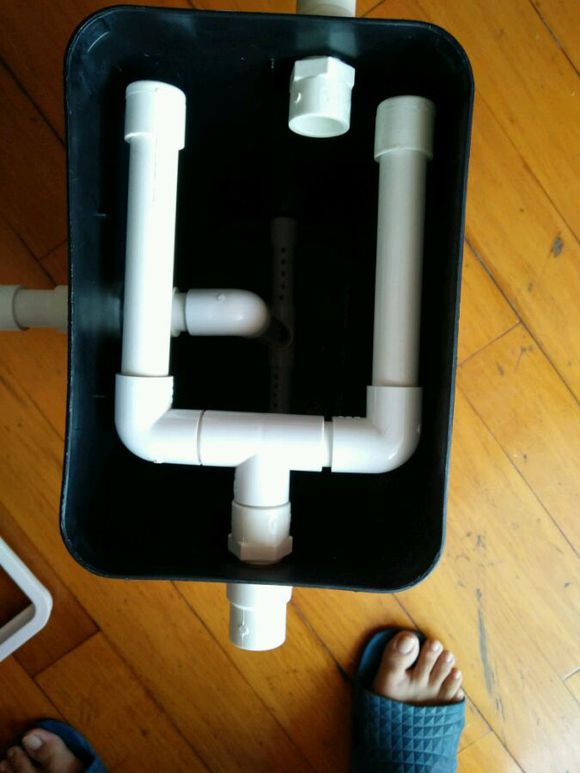 垃圾桶改装鱼缸过滤,垃圾桶改装龟箱过滤