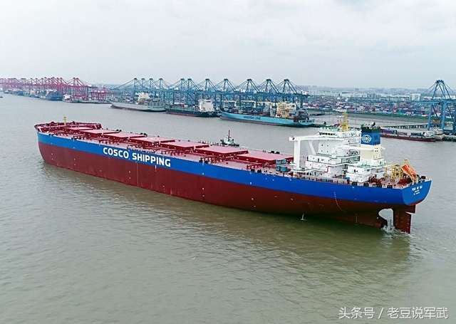 中国造排水量最大的船,福特号航母中国制造