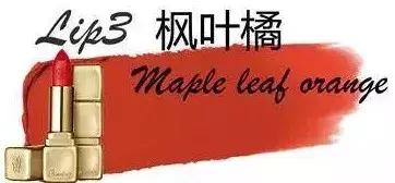 枫叶色口红100种,枫叶红口红唇釉9.93支