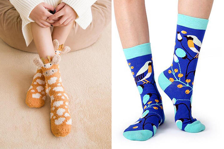 拒绝高冷瘫，袜子也要高颜值