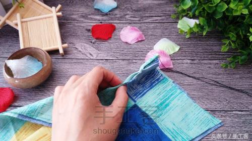 湿纸巾盖子旧物改造,旧物改造妙招旧床单