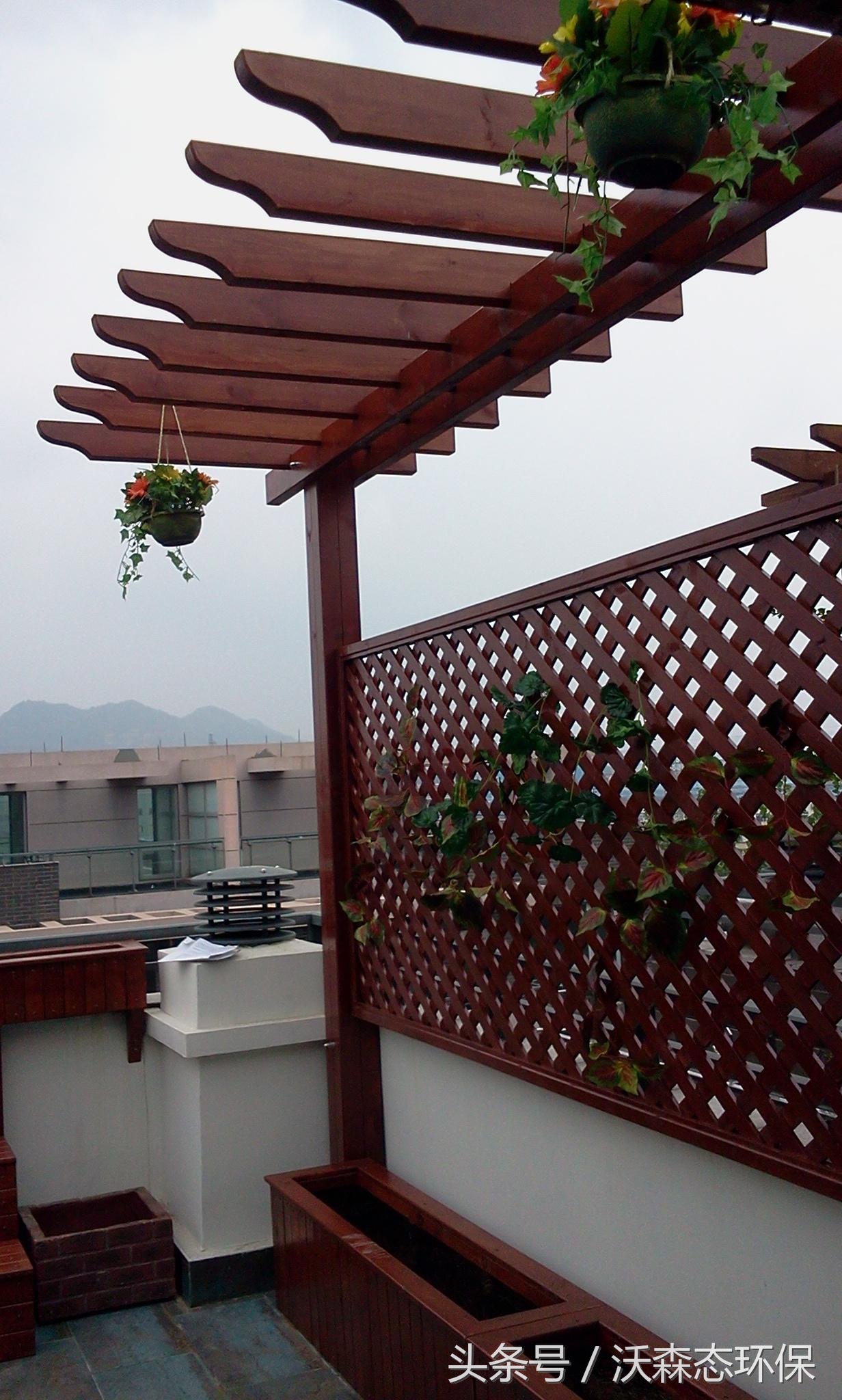 户外阳台铝合金花架,室外多层铝合金花架大全