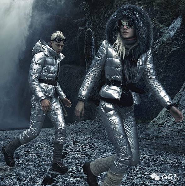 马云穿加拿大鹅牌羽绒服,马云羽绒服moncler