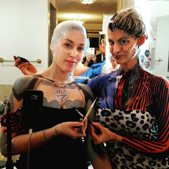 彩绘逼真程度让人称奇,可怕又好看的美丽图画