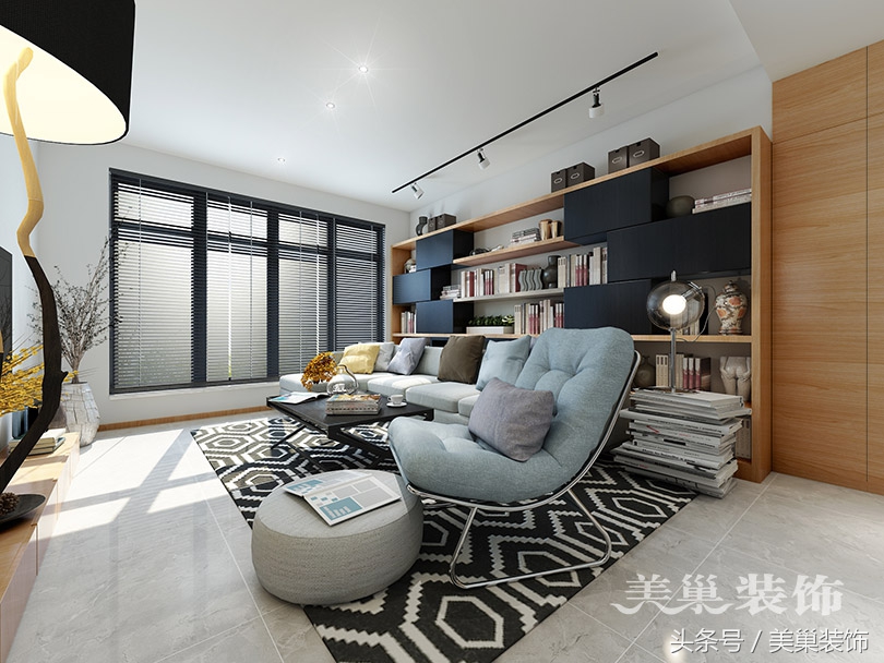 蓝堡湾两室一厅小户型装修85平米,郑州市蓝堡湾装修