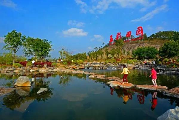 新农村五彩田园图片,农村五彩田园