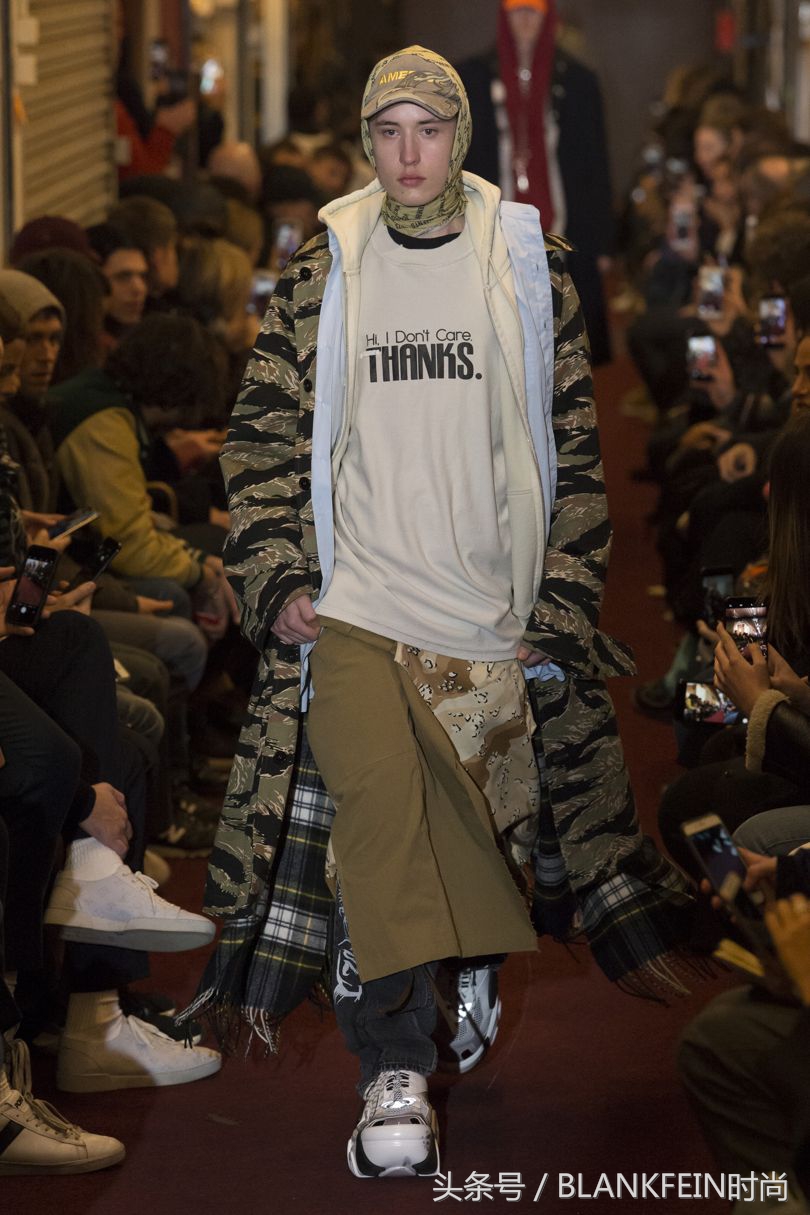 时装周eliesaab秀场,vetements男装发布会