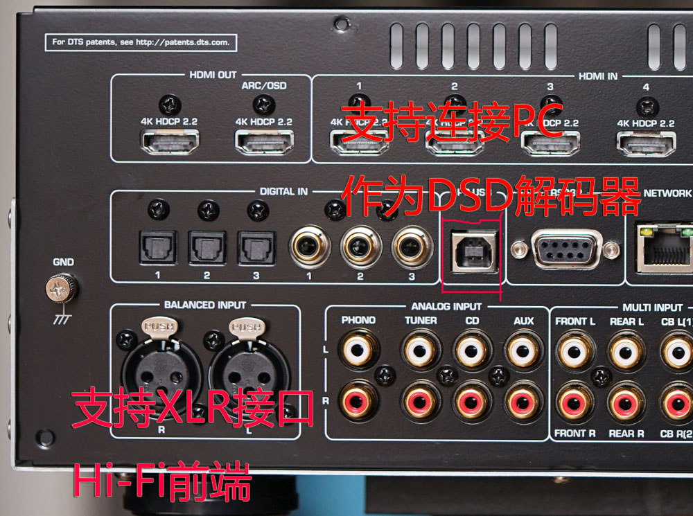 先看电影再吃鸡！英国路遥RotelRSP-1576家庭影院功放试用