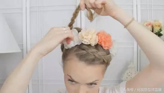 一根麻花辫简单编发从头到尾,麻花辫编发简单易学教程