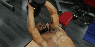 哑铃练全身新手哑铃训练计划,哑铃初学者训练动作大全