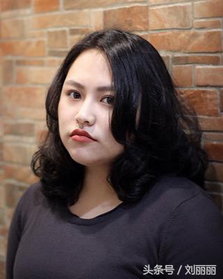 适合大脸盘女生的短发型图片,适合大脸的盘头发型女最新