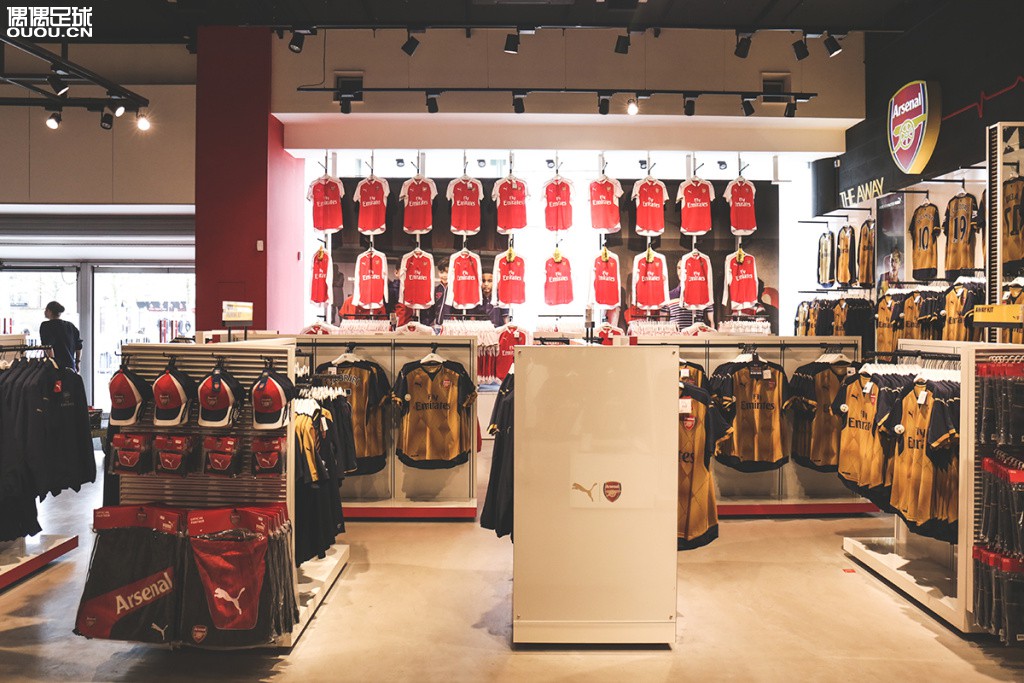 阿森纳酋长商店,阿森纳主场球场官方店