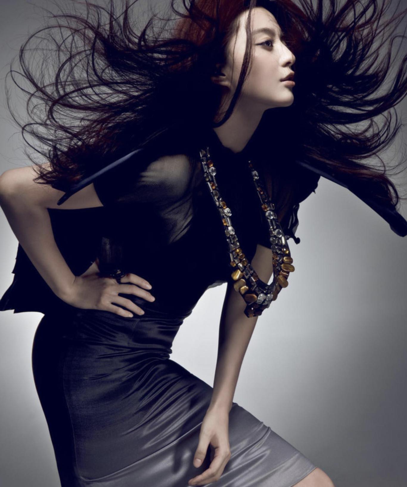 范冰冰洗头发的方式,范冰冰洗头发