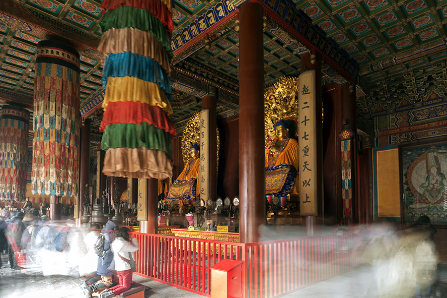 雍和宫朝圣之旅地图,雍和宫拜访年轻人