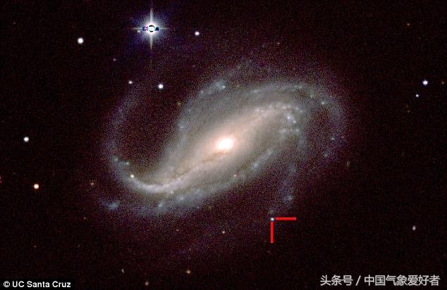 有记录的超新星爆发,镜头记录下超新星爆发