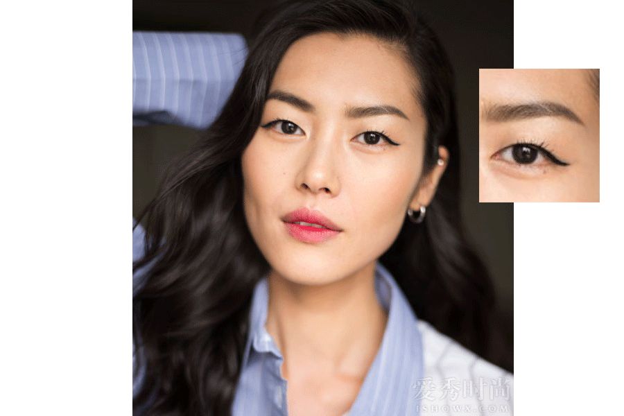 刘雯同款眼妆大全,刘雯单眼皮化妆