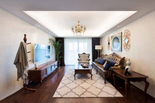 这种欧式低调奢华不落俗套！无锡协信未来城116㎡，三室硬装10万