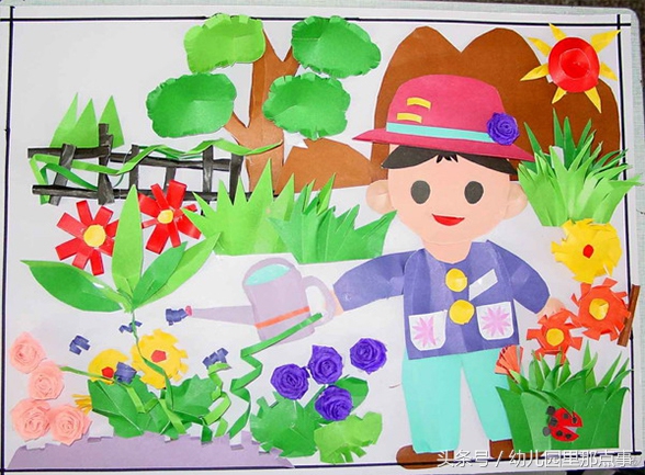 幼儿园立体墙面装饰新年,幼儿园小班墙饰简单大方