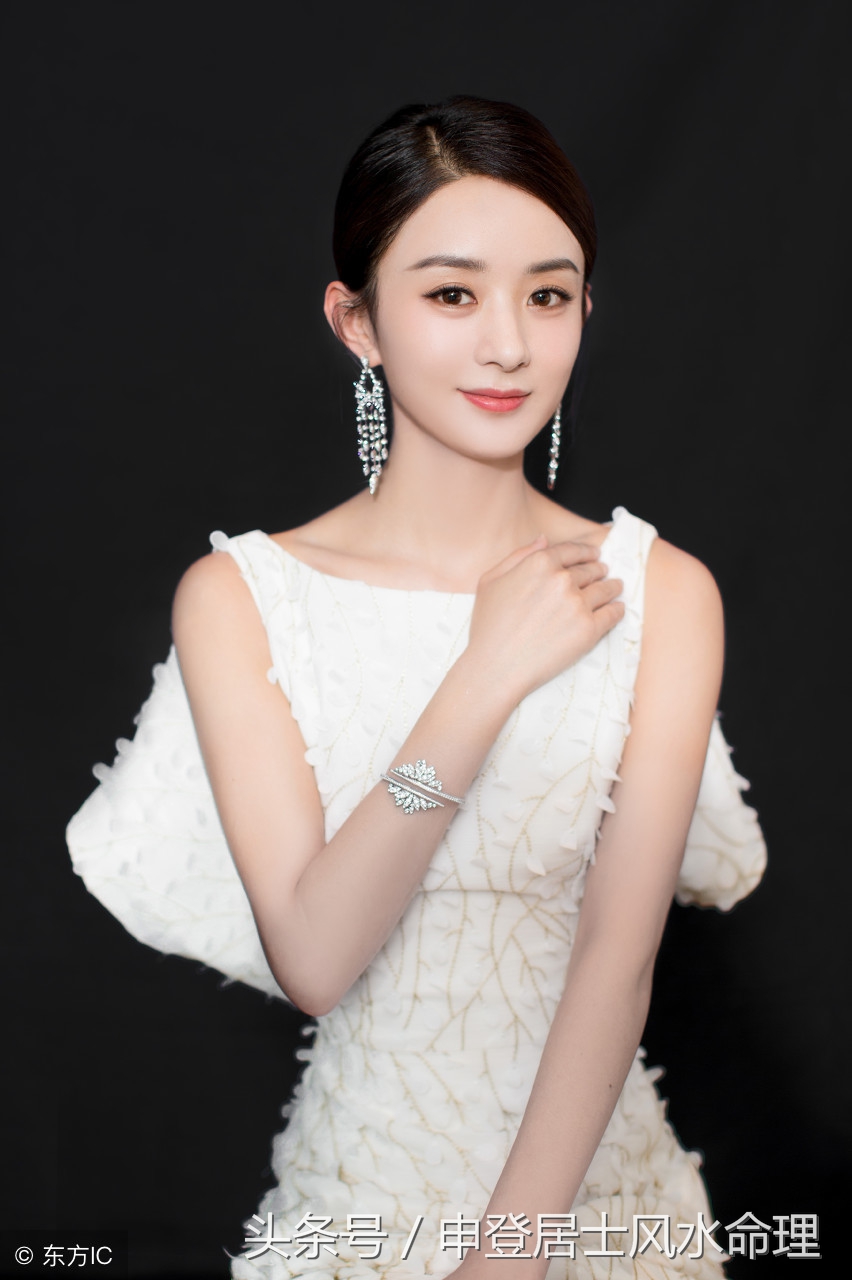 杨幂赵丽颖面相八字,赵丽颖额头面相分析