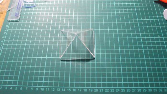 自制初音投影仪,全息立体投影初音