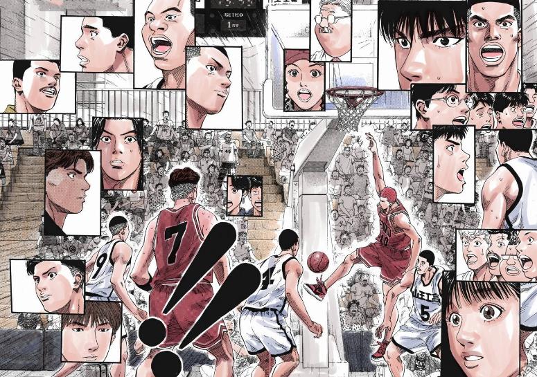 灌篮高手樱木犯规集锦,灌篮高手樱木扣篮扣到别人头上